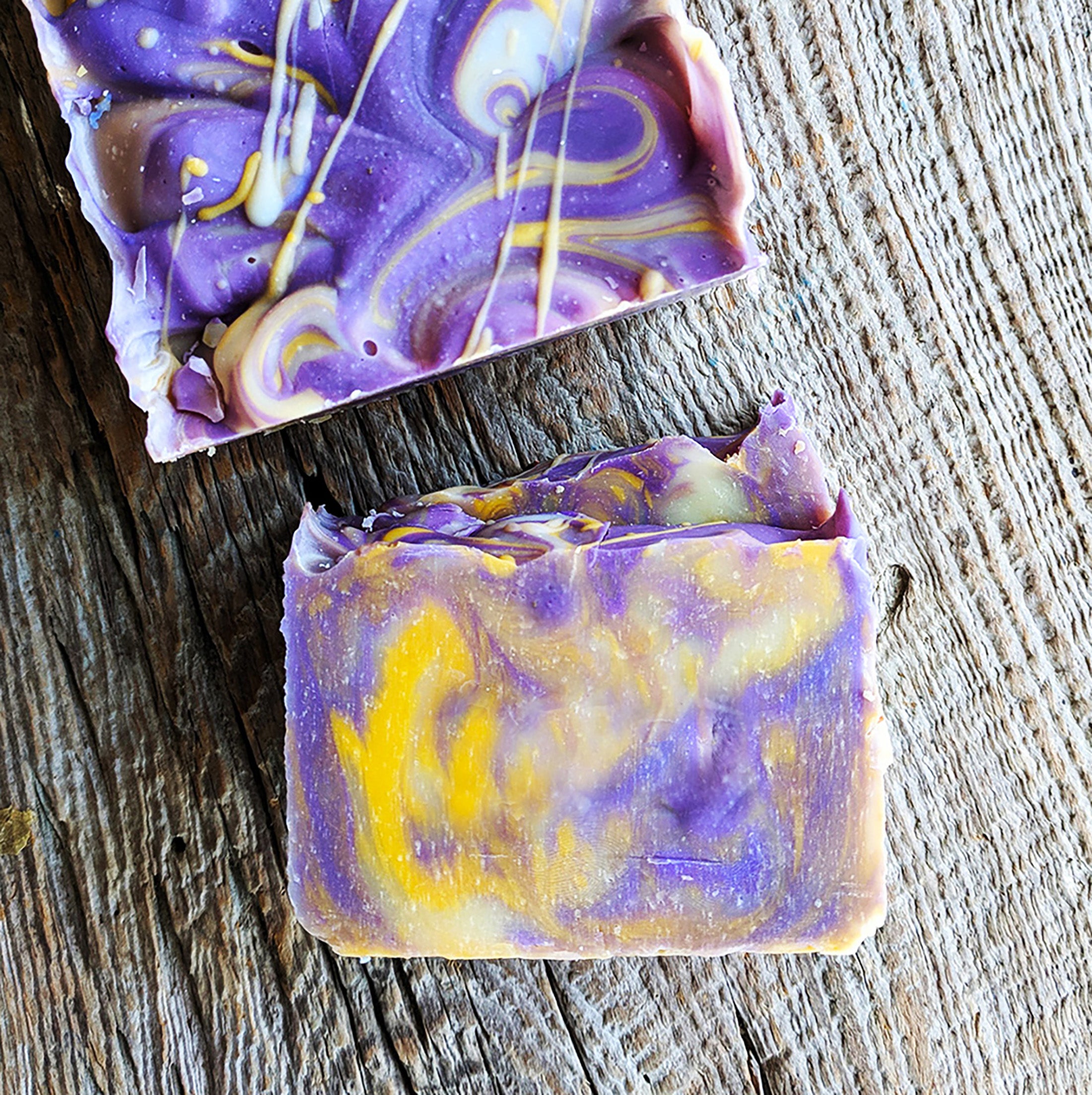 lavender orange soap bar