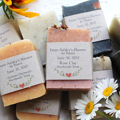 Lavender Soap Favors - 25 Pack